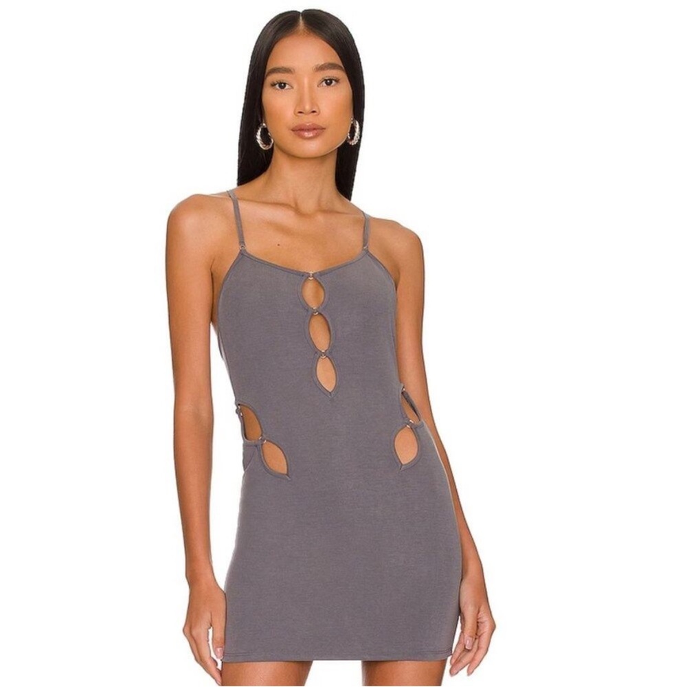 H:ours Rowan Cutout Mini Dress, Size S